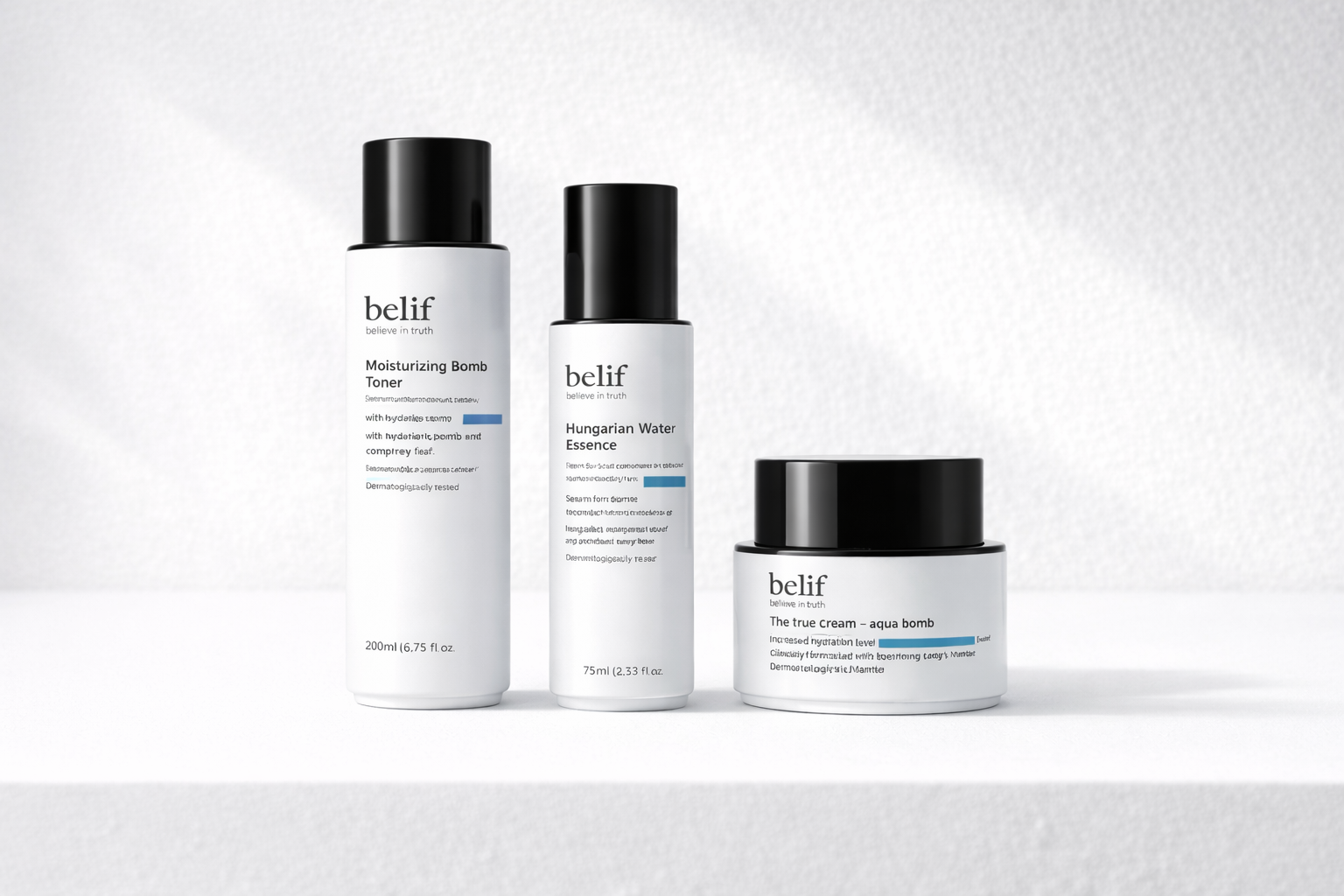 belif 3-Step Hydration Routine Set