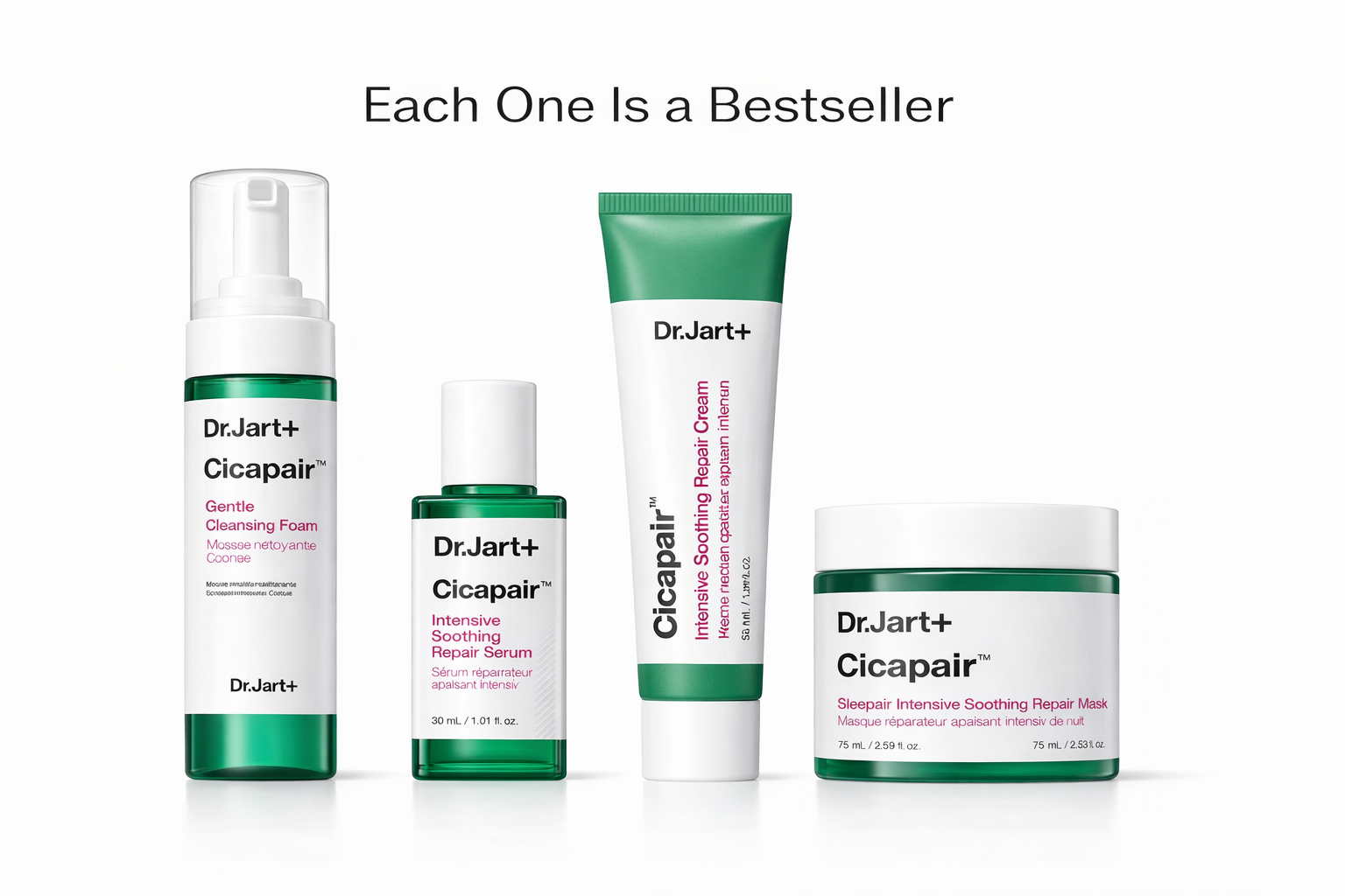 Dr.Jart+ Cicapair Barrier Rescue 4-Step Set