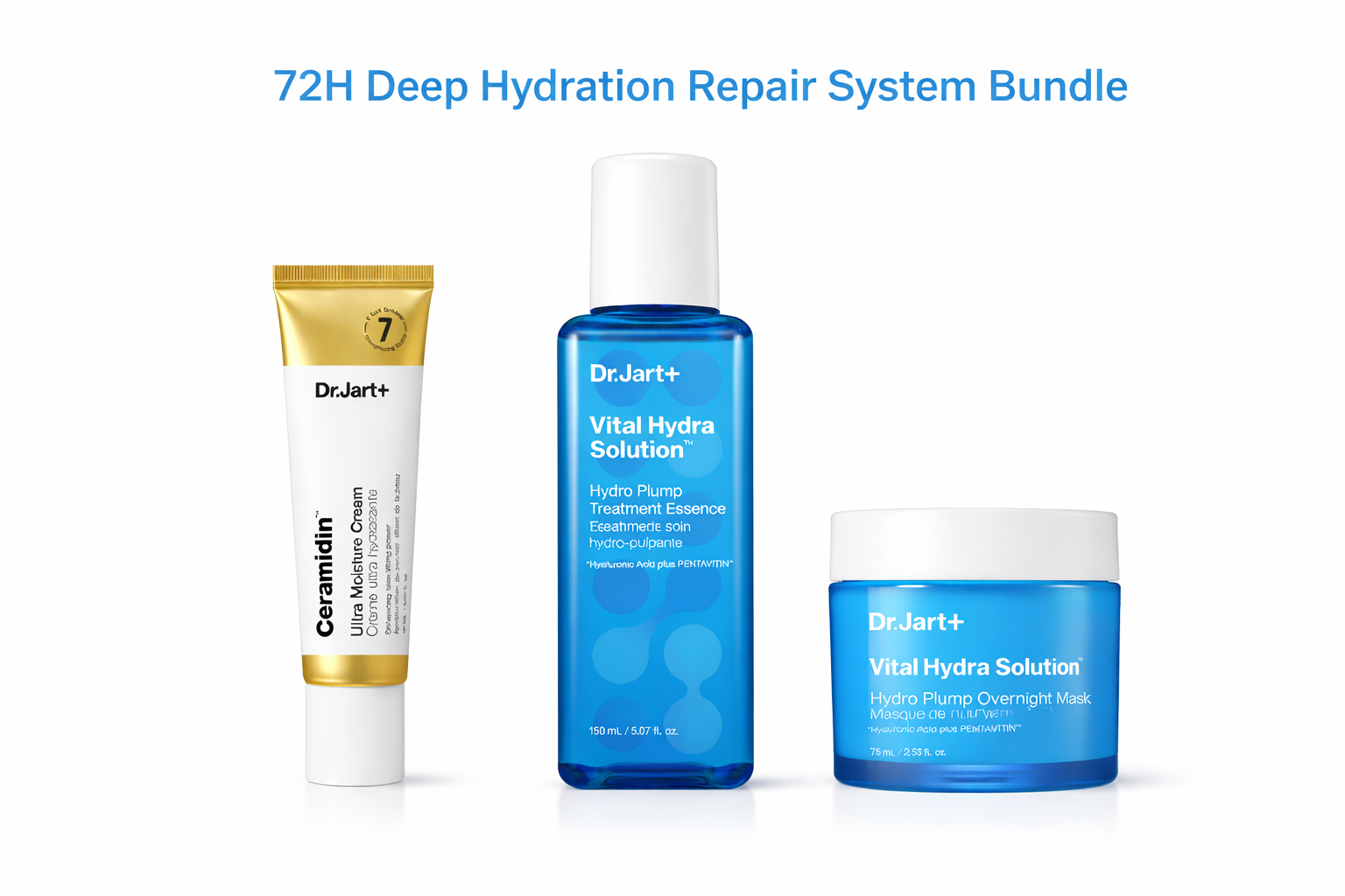 Dr.Jart+ Vital Hydra Plump Overnight 3-Step Set