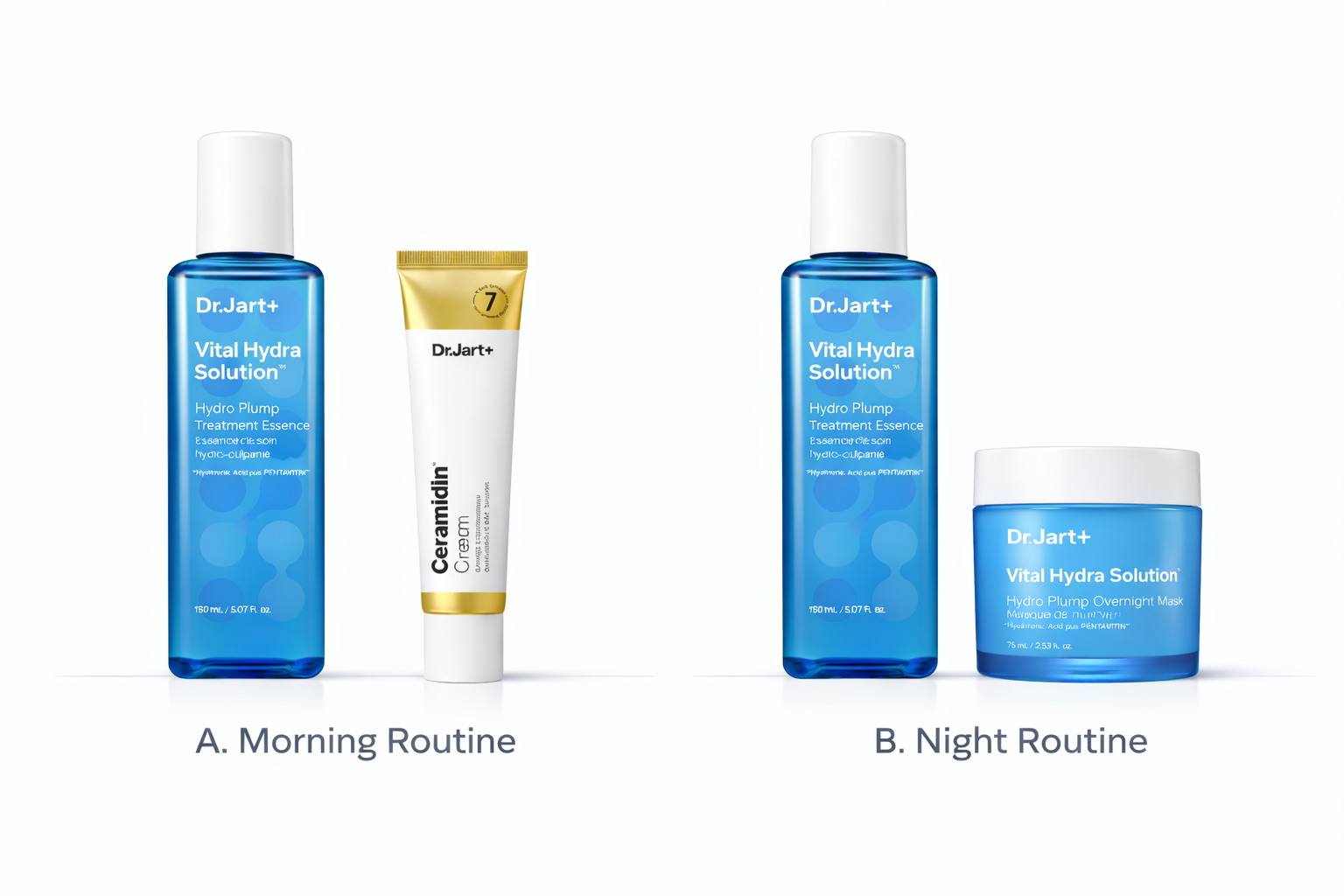 Dr.Jart+ Vital Hydra Plump Overnight 3-Step Set