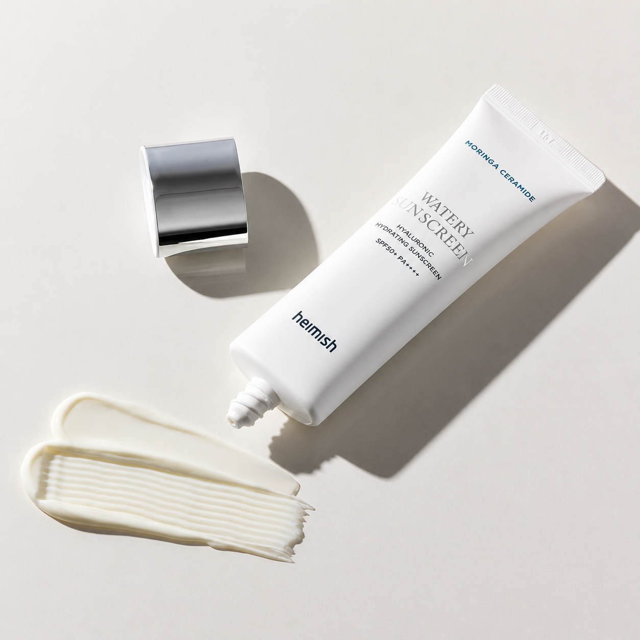 heimish Moringa Ceramide Hyaluronic Hydrating Watery Sunscreen SPF50+ PA++++ 50ml