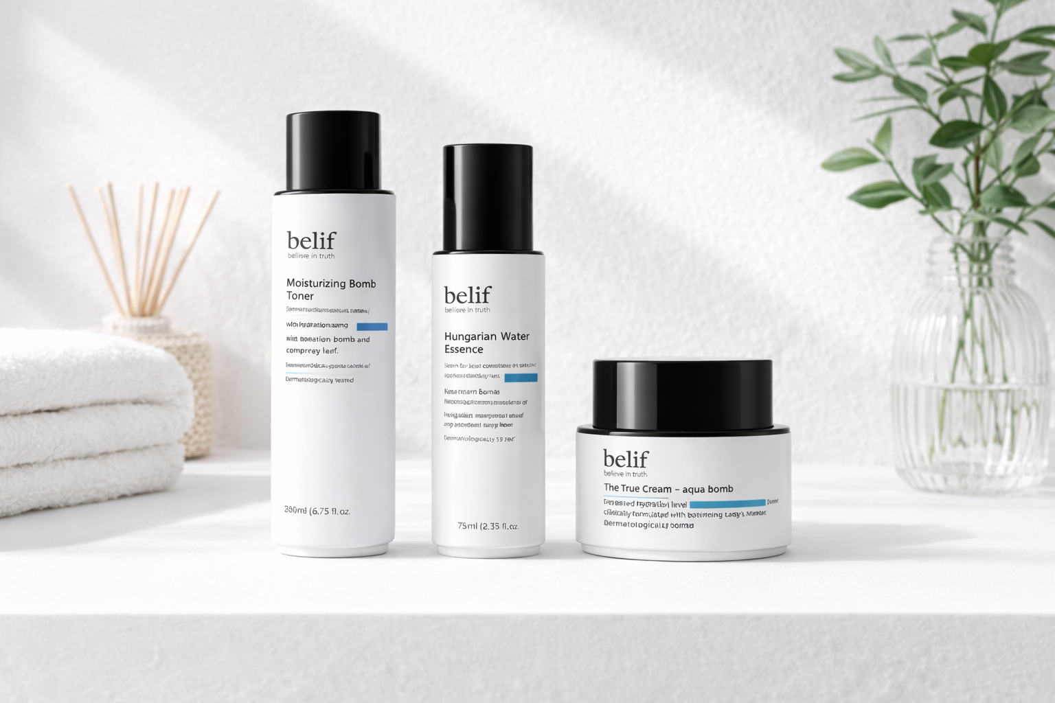 belif 3-Step Hydration Routine Set