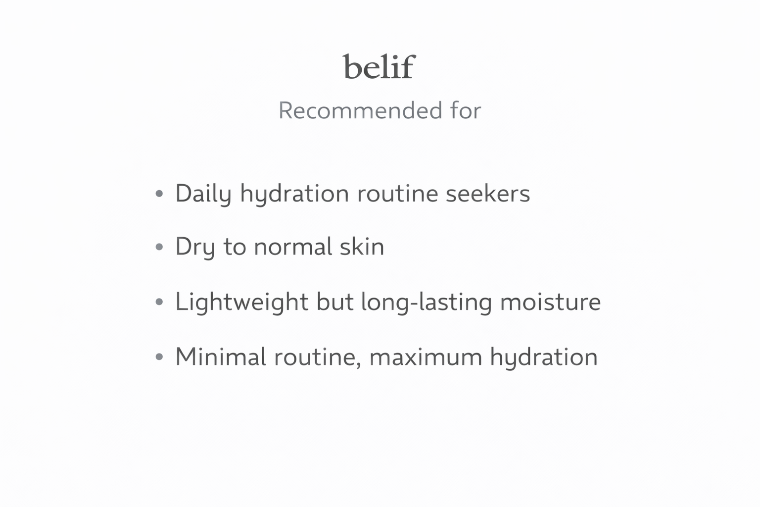 belif 3-Step Hydration Routine Set