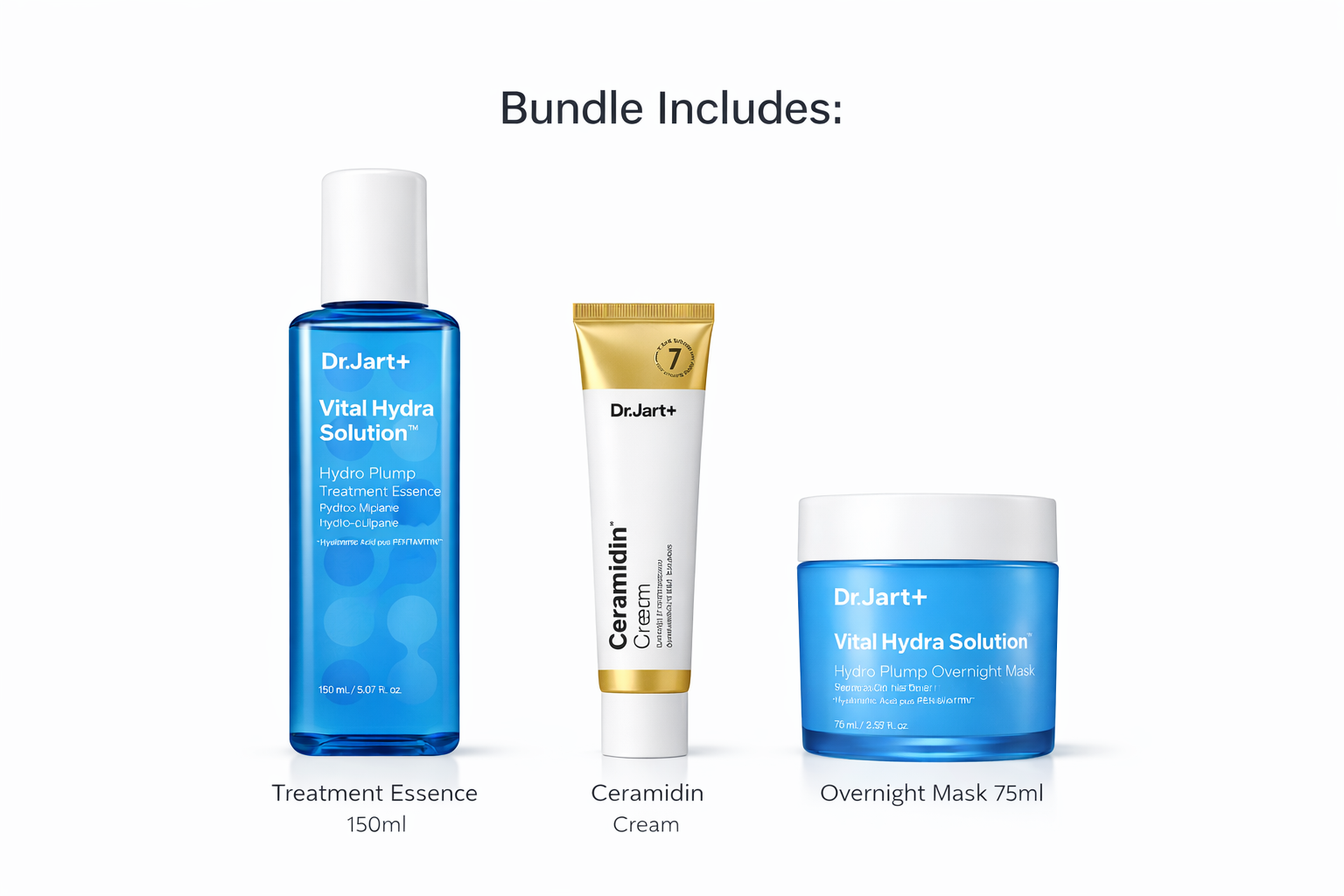 Dr.Jart+ Vital Hydra Plump Overnight 3-Step Set