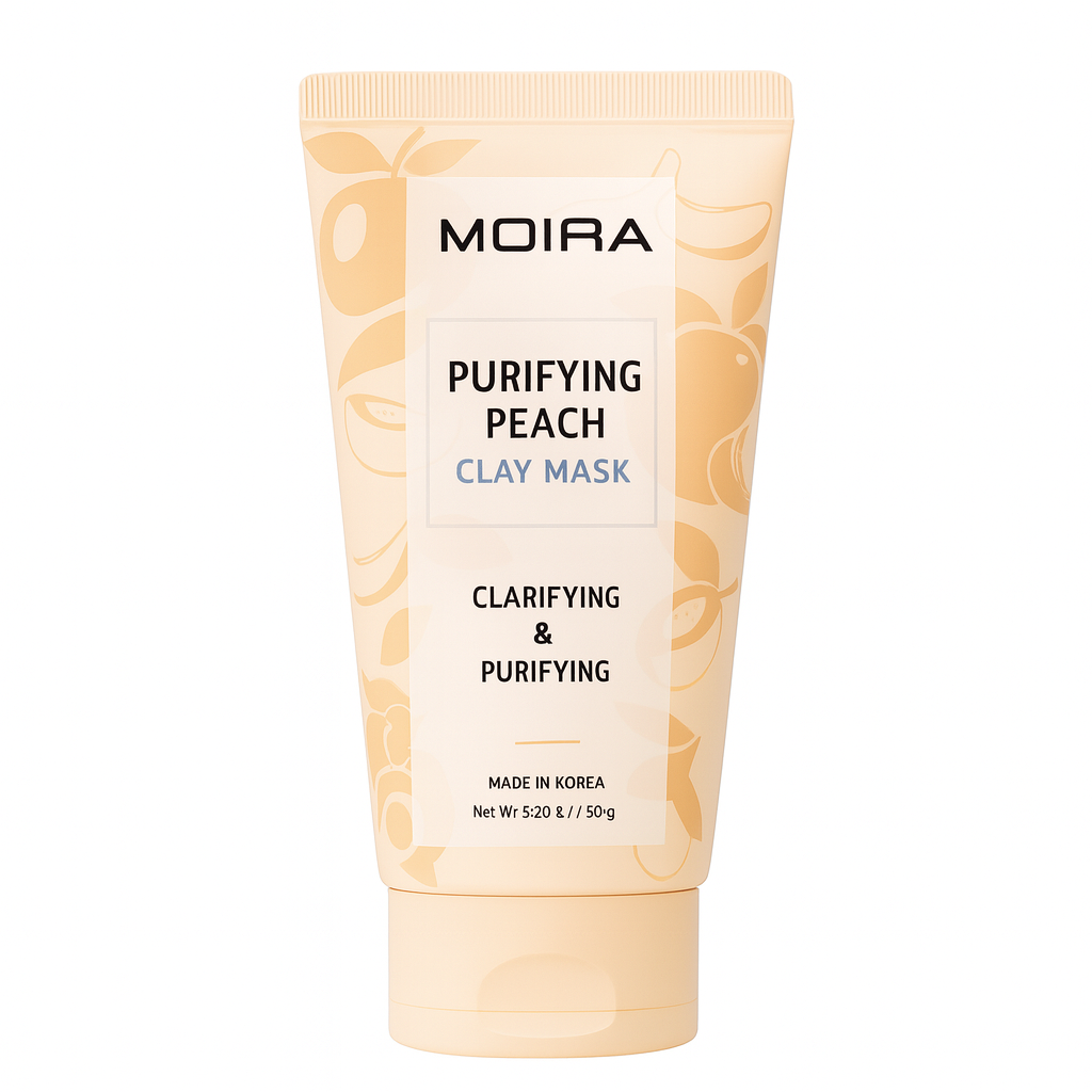 MOIRA Purifying Peach Clay Mask – Deep Cleansing & Clarifying Treatment | Bliss Aura