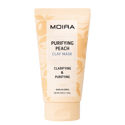 MOIRA Purifying Peach Clay Mask – Deep Cleansing & Clarifying Treatment | Bliss Aura