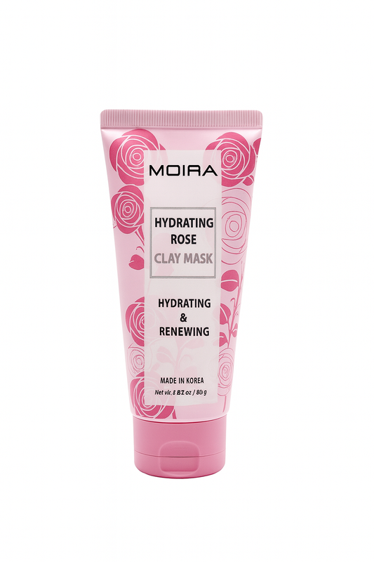MOIRA Hydrating Rose Clay Mask – Hydrating & Renewing (80g)
