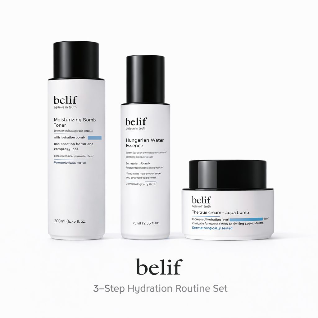 belif 3-Step Hydration Routine Set