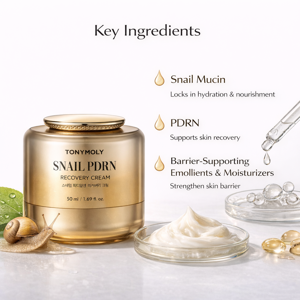 TONYMOLY Snail PDRN Recovery Cream 50ml