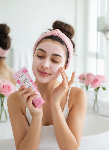 MOIRA Hydrating Rose Clay Mask – Hydrating & Renewing (80g)